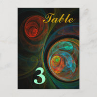 Cartão postal do Número da Tabela de Renascimento