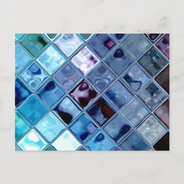 Cartão Postal do Oceano Aberto ~ design único pers (Frente)