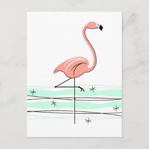 Cartão postal do Oceano Flamingo