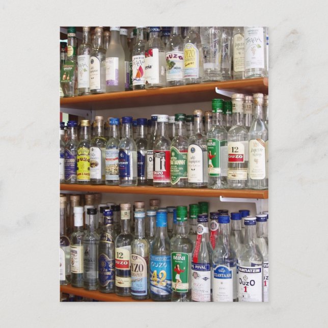 Cartão Postal do Ouzo (Frente)