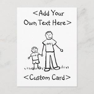 Cartão postal do pai