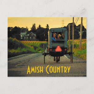 Cartão postal do País Amish