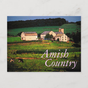 Cartão postal do País Amish