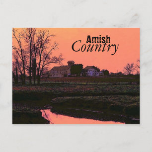Cartão postal do País Amish