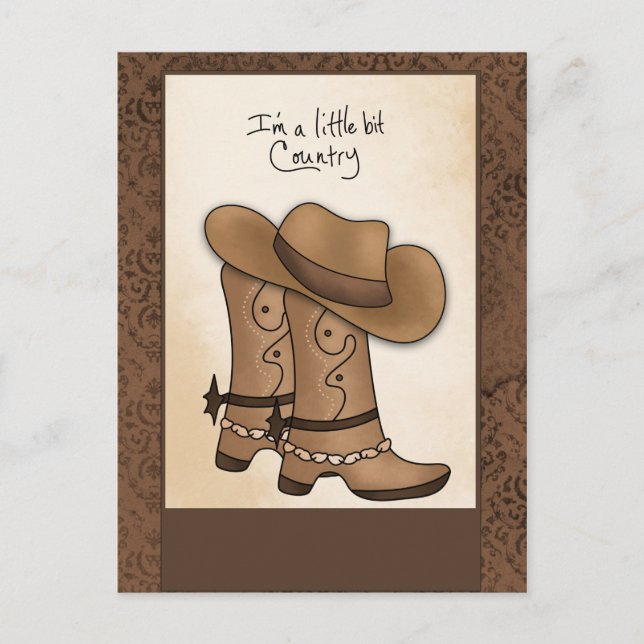 Cartão postal do País Ocidental (Frente)