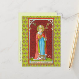 Cartão postal do Papa São Cornélio (SAU 042)