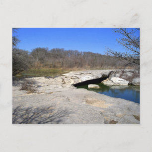 Cartão postal do Parque Estadual McKinney Falls