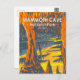 Cartão postal do Parque Nacional do Mammoth Cave (Frente/Verso)