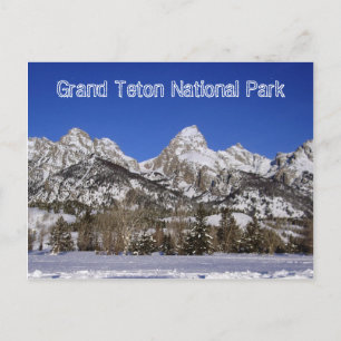 Cartão postal do Parque Nacional Grand Teton