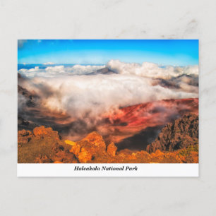 Cartão postal do Parque Nacional Haleakala
