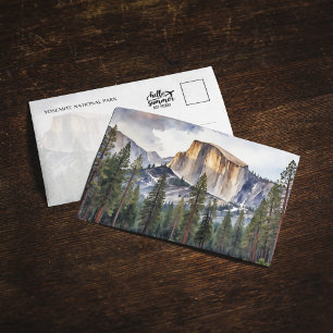 Cartão postal do Parque Nacional Halome Yosemite