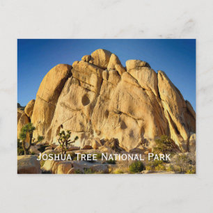 Cartão postal do Parque Nacional Joshua Tree