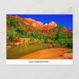 Cartão postal do Parque Nacional Zion