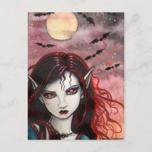 Cartão Postal do Pequeno Vampiro por Molly Harriso