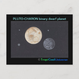 Cartão postal do Planeta PLUTÃO