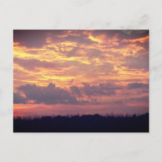 Cartão Postal do Pôr do Sol