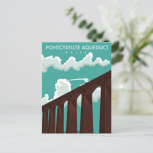 Cartão postal do poster de viagens Leaderfoot Viad