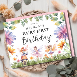 Cartão-postal do primeiro Convite de aniversário