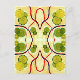 Cartão postal do Refresco de Creme Verde