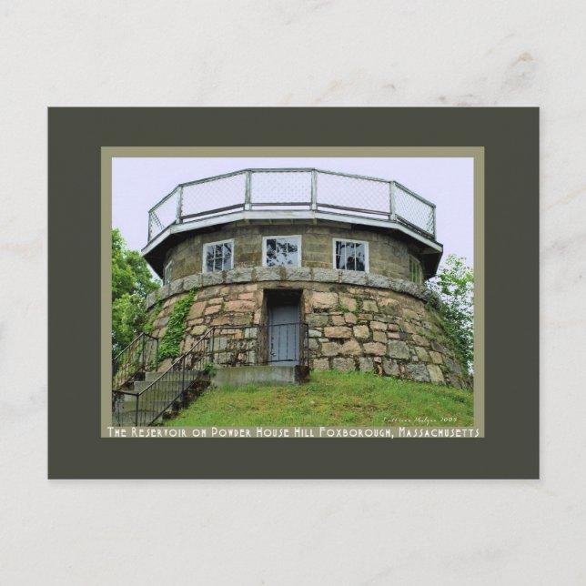 Cartão postal do reservatório (Frente)