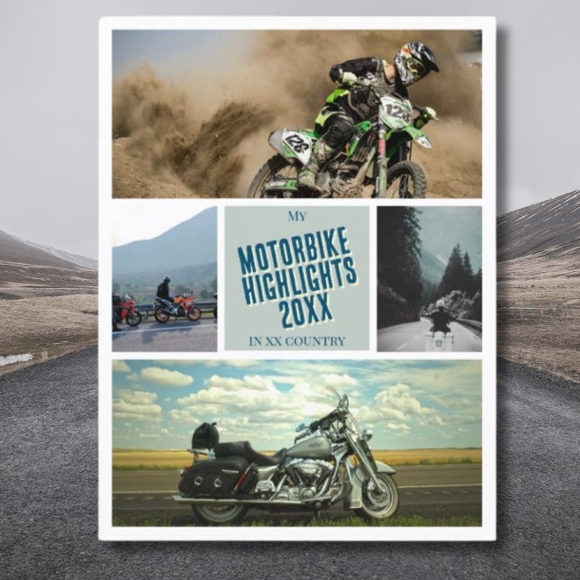 Cartão postal do seu motociclista (Criador carregado)