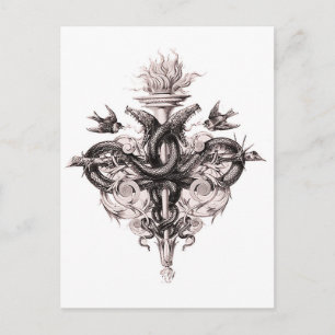 Cartão postal do Símbolo do Equilíbrio