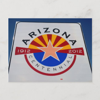 Cartão Postal do Sinal do Centenário do Arizona