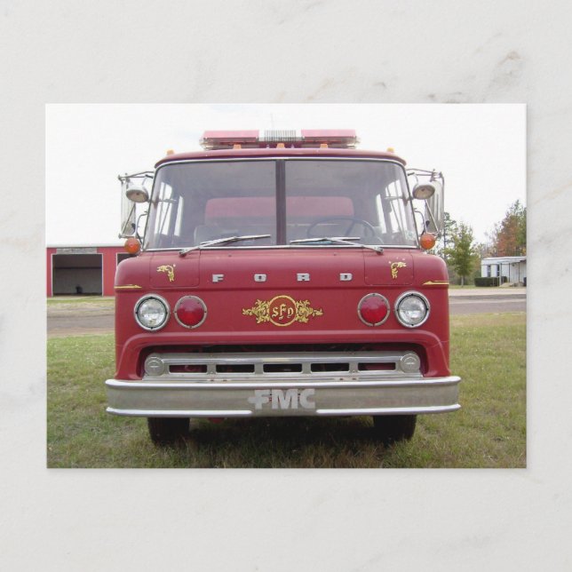 Cartão postal do Smithland Volunteer Fire Departme (Frente)
