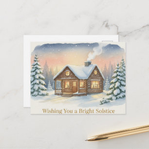 Cartão Postal do Solstício de Inverno