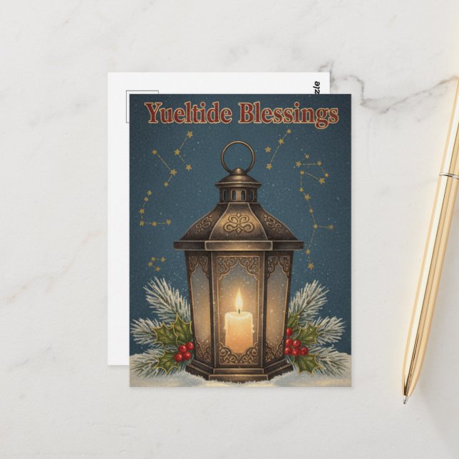 Cartão postal do Solstício de Inverno (Frente/Verso In Situ)