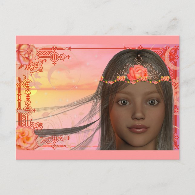 Cartão postal do Sonho Tangerine (Frente)