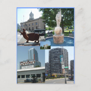 Cartão postal do Stamford Ct Center