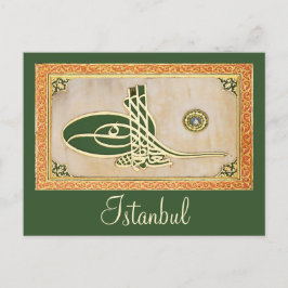 Cartão postal do sultão otomano