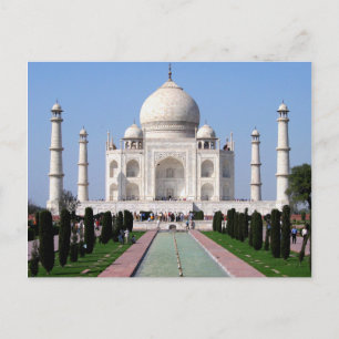Cartão Postal do Taj Mahal