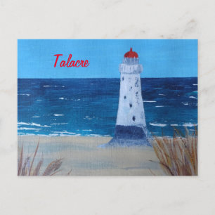 Cartão postal do Talacre Lighthouse Wales