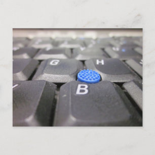 Cartão postal do teclado