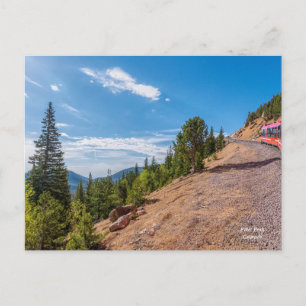 Cartão Postal do Trem de Pikes Peak