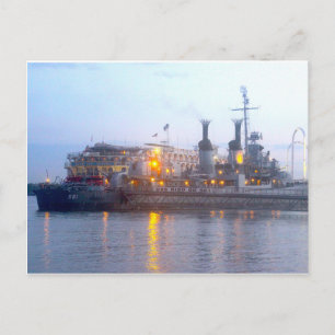 Cartão postal do USS KIDD