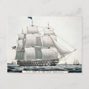 Cartão postal do USS Ohio