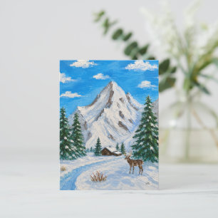 Cartão Postal do Vale da Montanha Nevada