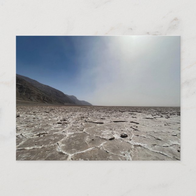 Cartão postal do Vale do Morte (Frente)