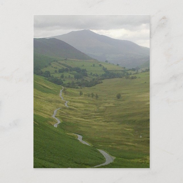 Cartão postal do Vale do Newlands (Frente)