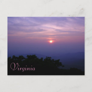 Cartão postal do Vale Shenandoah, de Virginia
