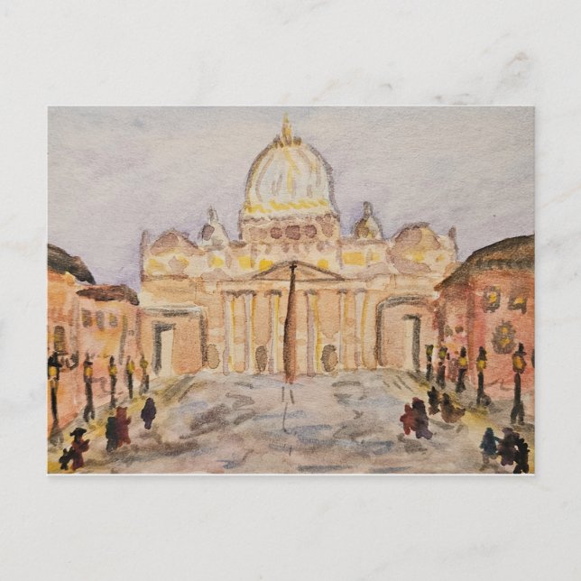 Cartão Postal do Vaticano (Frente)