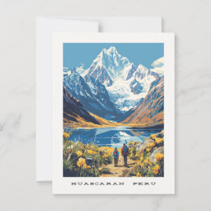 Cartão postal do Viagem Huascaran Peru