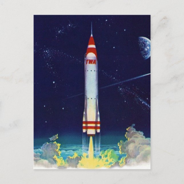 Cartão postal do Vintage Space (Frente)