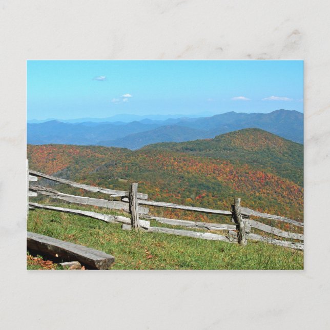 Cartão postal do Vista de Montanha (Frente)