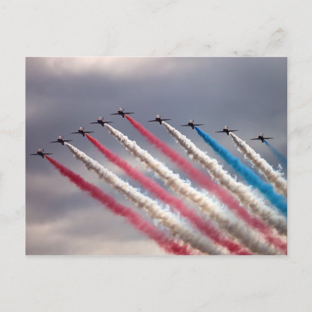 Cartão Postal do Voo Patriótico (Frente)