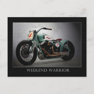 Cartão postal do Warrior no Fim de Semana