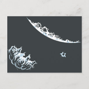 Cartão Postal do Waterbear (Horizontal)